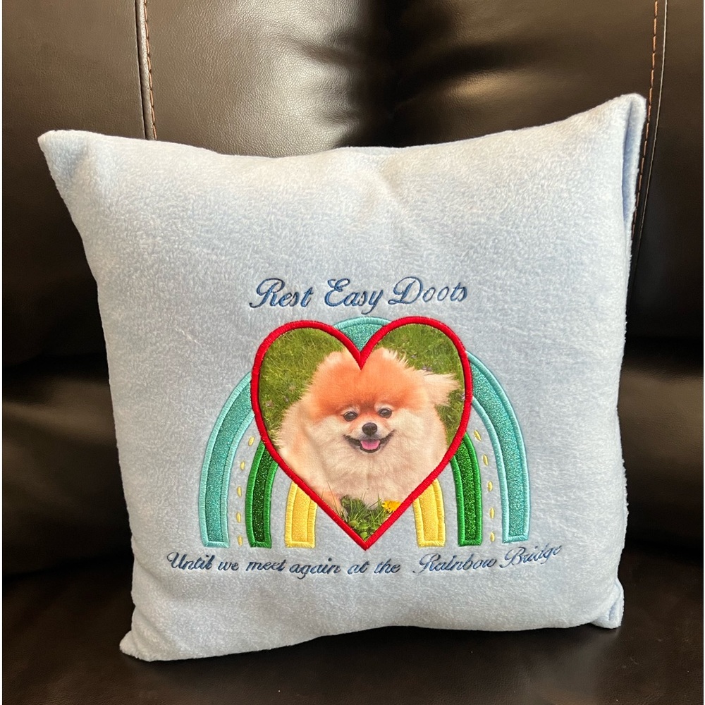 Pet/Dog/Cat memory pillow/memorial pillow/Pet Gift/Pet Pic Pillow.
